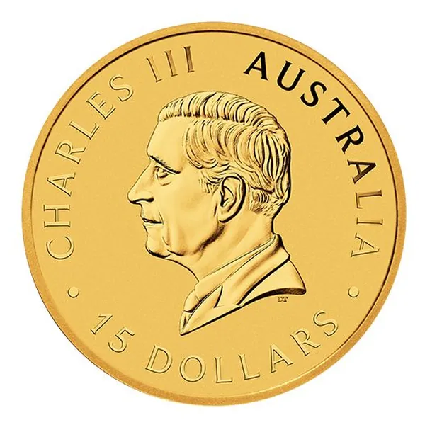 1/10 oz zlatá minca Australian Kangaroo 2026 – druhá strana