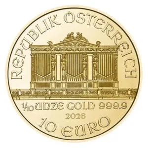 1/10 oz zlatá minca Wiener Philharmoniker 2026