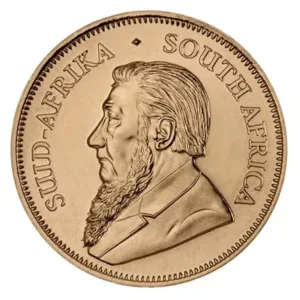 1/4 oz zlatá minca Krugerrand – rôzne ročníky – druhá strana