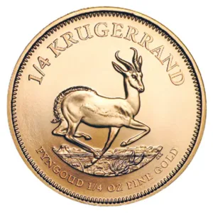 1/4 oz zlatá minca Krugerrand – rôzne ročníky