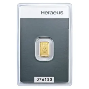1 g zlatý zliatok Heraeus