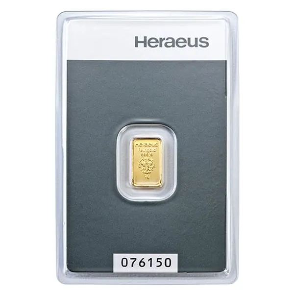 1 g zlatý zliatok Heraeus