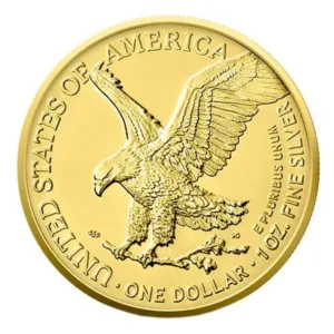 1 oz strieborná minca American Silver Eagle 2022 – Jar, Art Color Collection – druhá strana