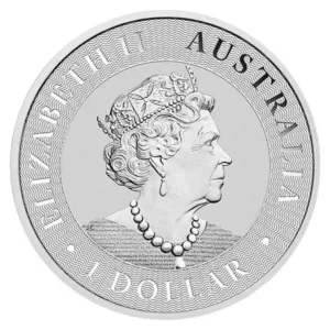 1 oz strieborná minca Australian Kangaroo – rôzne ročníky – druhá strana