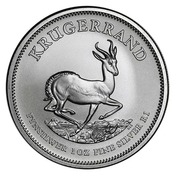 1 oz strieborná minca Krugerrand – rôzne ročníky