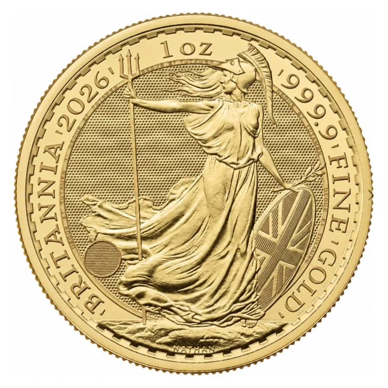 1 oz zlatá minca Britannia 2026