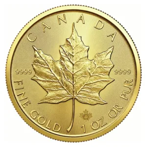 1 oz zlatá minca Maple Leaf – staršie ročníky
