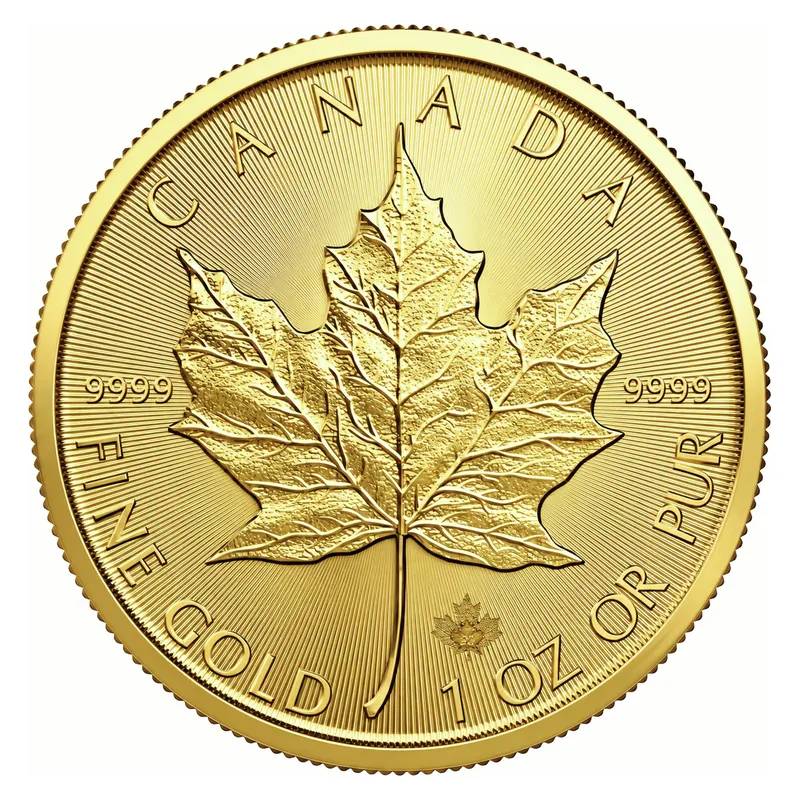 1 oz zlatá minca Maple Leaf – staršie ročníky
