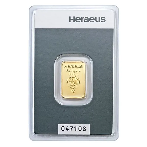 5 g zlatý zliatok Heraeus