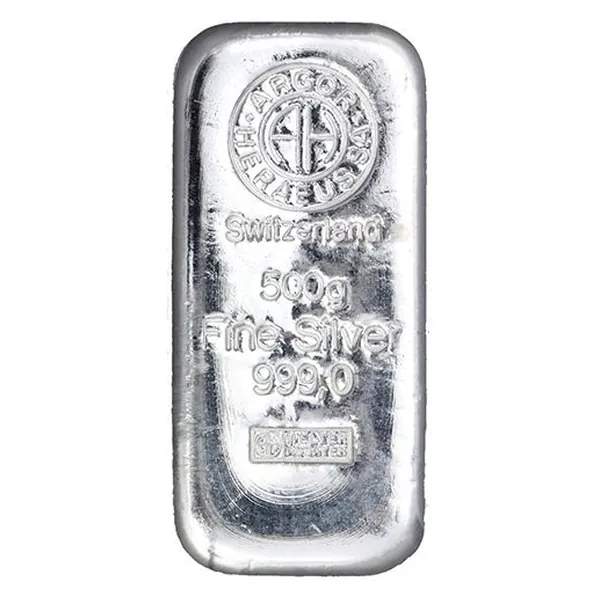 500 g strieborný zliatok Argor-Heraeus