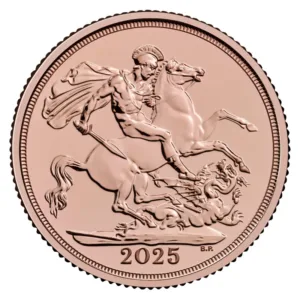 Zlatá minca Sovereign 2025