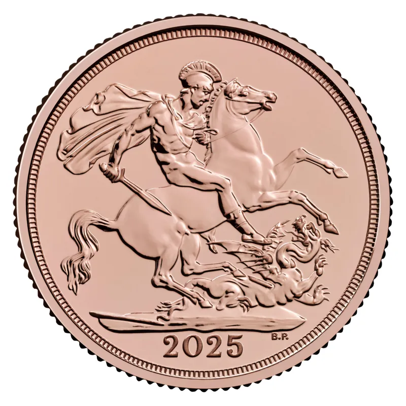 Zlatá minca Sovereign 2025